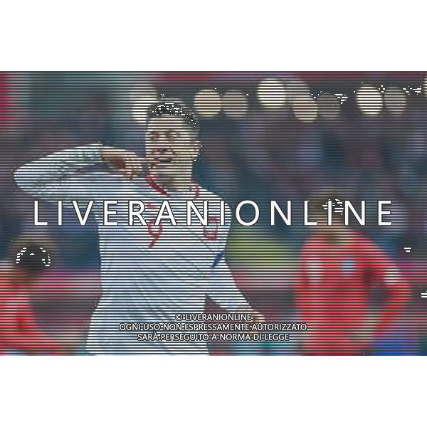 27.03.2018 CHORZOW, STADION SLASKI PILKA NOZNA (FOOTBALL) MECZ TOWARZYSKI REPREZENTACJI NARODOWYCH (INTERNATIONAL FRIENDLY GAME) MECZ POLSKA - KOREA POLUDNIOWA (GAME POLAND - REPUBLIC OF KOREA ) NZ ROBERT LEWANDOWSKI RADOSC GOL BRAMKA EMOCJE FOTO MARCIN PIRGA / CYFRASPORT / NEWSPIX.PL --- Newspix.pl AG ALDO LIVERANI SAS ONLY ITALY