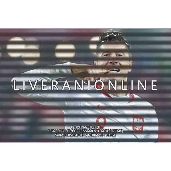 27.03.2018 CHORZOW, STADION SLASKI PILKA NOZNA (FOOTBALL) MECZ TOWARZYSKI REPREZENTACJI NARODOWYCH (INTERNATIONAL FRIENDLY GAME) MECZ POLSKA - KOREA POLUDNIOWA (GAME POLAND - REPUBLIC OF KOREA ) NZ ROBERT LEWANDOWSKI RADOSC GOL BRAMKA EMOCJE FOTO MARCIN PIRGA / CYFRASPORT / NEWSPIX.PL --- Newspix.pl AG ALDO LIVERANI SAS ONLY ITALY