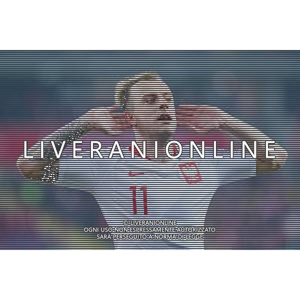 27.03.2018 CHORZOW, STADION SLASKI PILKA NOZNA (FOOTBALL) MECZ TOWARZYSKI REPREZENTACJI NARODOWYCH (INTERNATIONAL FRIENDLY GAME) MECZ POLSKA - KOREA POLUDNIOWA (GAME POLAND - REPUBLIC OF KOREA ) NZ KAMIL GROSICKI RADOSC GOL BRAMKA EMOCJE FOTO MARCIN PIRGA / CYFRASPORT / NEWSPIX.PL --- Newspix.pl AG ALDO LIVERANI SAS ONLY ITALY
