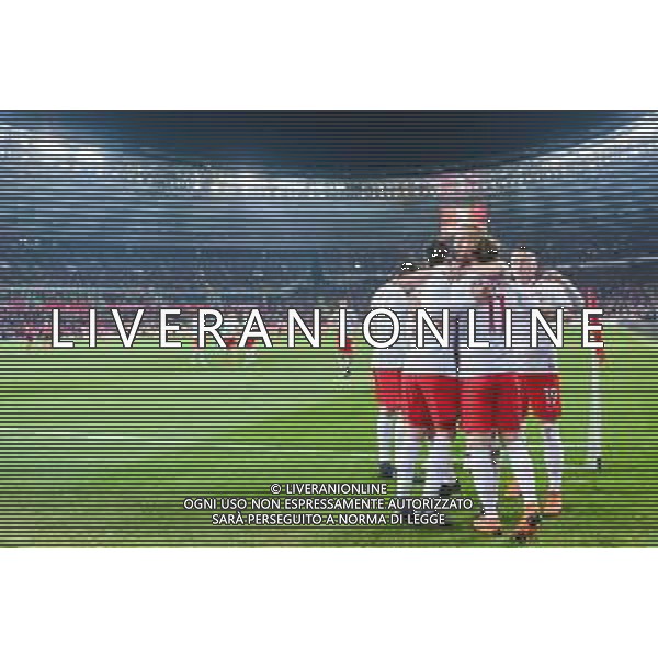27.03.2018 CHORZOW, STADION SLASKI PILKA NOZNA (FOOTBALL) MECZ TOWARZYSKI REPREZENTACJI NARODOWYCH (INTERNATIONAL FRIENDLY GAME) MECZ POLSKA - KOREA POLUDNIOWA (GAME POLAND - REPUBLIC OF KOREA ) NZ PIOTR ZIELINSKI ROBERT LEWANDOWSKI TARAS ROMANCZUK LUKASZ PISZCZEK KAMIL GROSICKI ARTUR JEDRZEJCZYK RADOSC GOL BRAMKA EMOCJE KRZYSZTOF MACZYNSKI FOTO MARCIN PIRGA / CYFRASPORT / NEWSPIX.PL --- Newspix.pl AG ALDO LIVERANI SAS ONLY ITALY