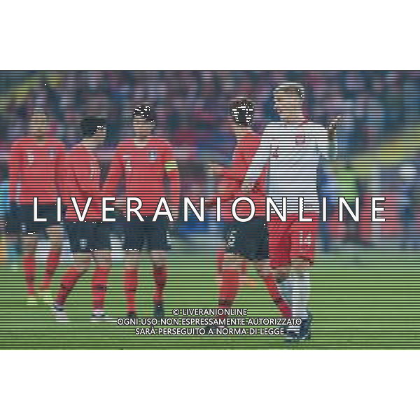 27.03.2018 CHORZOW, STADION SLASKI PILKA NOZNA (FOOTBALL) MECZ TOWARZYSKI REPREZENTACJI NARODOWYCH (INTERNATIONAL FRIENDLY GAME) MECZ POLSKA - KOREA POLUDNIOWA (GAME POLAND - REPUBLIC OF KOREA ) NZ LUKASZ TEODORCZYK SYLWETKA FOTO MARCIN PIRGA / CYFRASPORT / NEWSPIX.PL --- Newspix.pl AG ALDO LIVERANI SAS ONLY ITALY