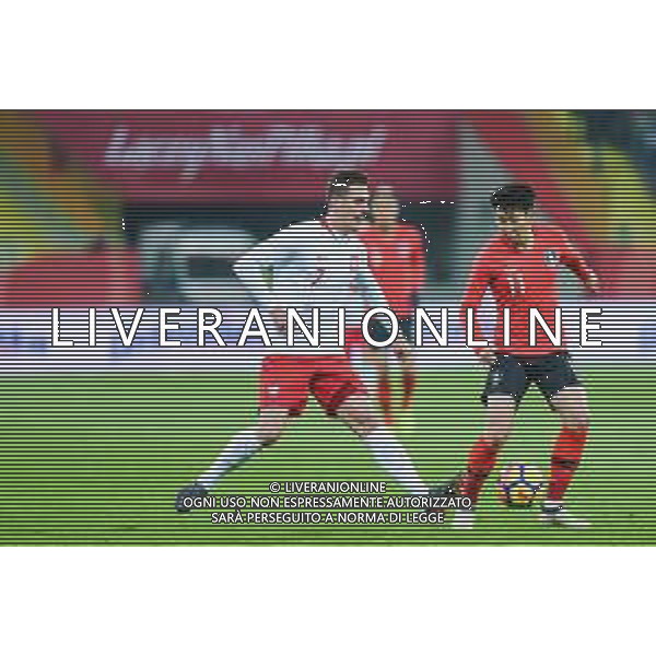 27.03.2018 CHORZOW, STADION SLASKI PILKA NOZNA (FOOTBALL) MECZ TOWARZYSKI REPREZENTACJI NARODOWYCH (INTERNATIONAL FRIENDLY GAME) MECZ POLSKA - KOREA POLUDNIOWA (GAME POLAND - REPUBLIC OF KOREA ) NZ ARKADIUSZ MILIK SON HEUNG - MIN FOTO MARCIN PIRGA / CYFRASPORT / NEWSPIX.PL --- Newspix.pl AG ALDO LIVERANI SAS ONLY ITALY