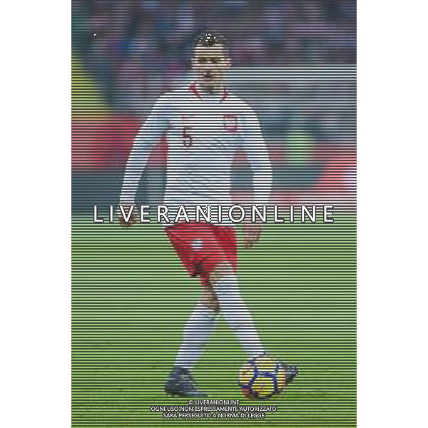 27.03.2018 CHORZOW, STADION SLASKI PILKA NOZNA (FOOTBALL) MECZ TOWARZYSKI REPREZENTACJI NARODOWYCH (INTERNATIONAL FRIENDLY GAME) MECZ POLSKA - KOREA POLUDNIOWA (GAME POLAND - REPUBLIC OF KOREA ) NZ KRZYSZTOF MACZYNSKI SYLWETKA FOTO MARCIN PIRGA / CYFRASPORT / NEWSPIX.PL --- Newspix.pl AG ALDO LIVERANI SAS ONLY ITALY