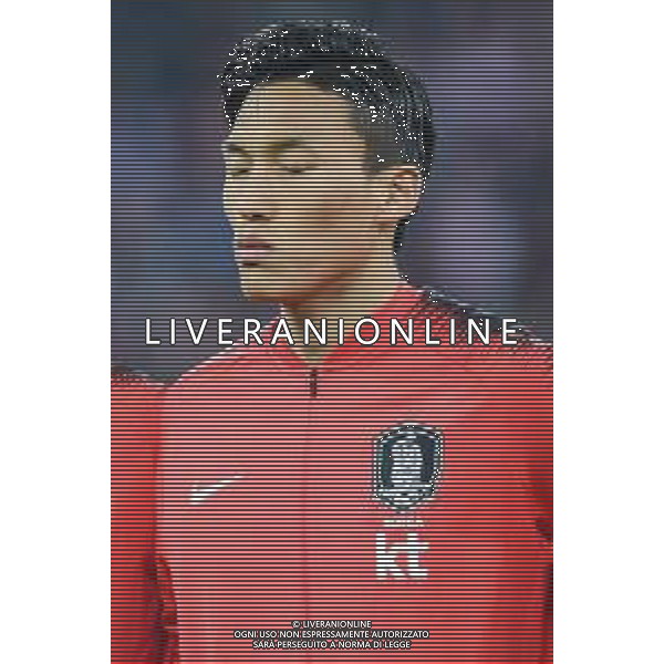 27.03.2018 CHORZOW, STADION SLASKI PILKA NOZNA (FOOTBALL) MECZ TOWARZYSKI REPREZENTACJI NARODOWYCH (INTERNATIONAL FRIENDLY GAME) MECZ POLSKA - KOREA POLUDNIOWA (GAME POLAND - REPUBLIC OF KOREA ) NZ KIM SEUNG - GYU FOTO MARCIN PIRGA / CYFRASPORT / NEWSPIX.PL --- Newspix.pl AG ALDO LIVERANI SAS ONLY ITALY