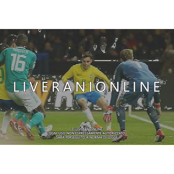 2018.03.27 Berlin Olympia Stadion Pilka nozna Mecz towarzyski sparing Niemcy - Brazylia N/z Antonio Rudiger Philippe Coutinho Kevin Trapp Foto Szymon Gorski / PressFocus 2018.03.27 Berlin Olympia Stadion Football Friendly game match Niemcy - Brazylia Antonio Rudiger Philippe Coutinho Kevin Trapp Credit: Szymon Gorski / PressFocus / NEWSPIX.PL --- Newspix.pl AG ALDO LIVERANI SAS ONLY ITALY