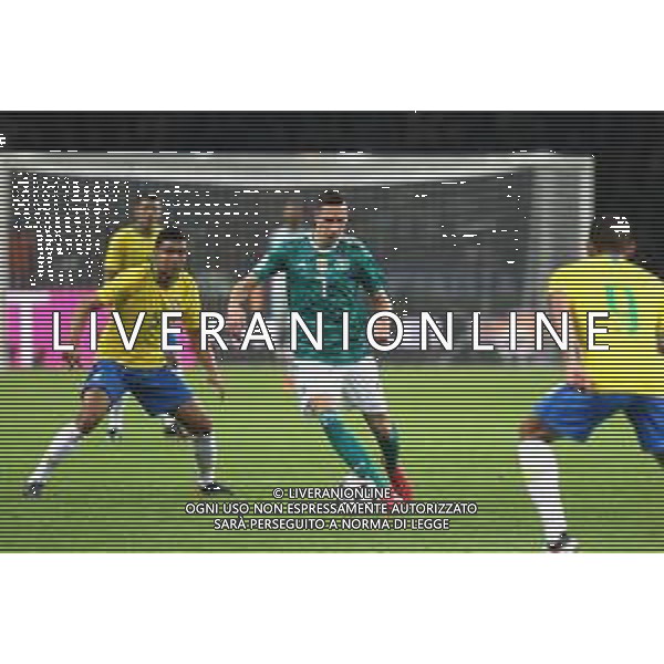 2018.03.27 Berlin Olympia Stadion Pilka nozna Mecz towarzyski sparing Niemcy - Brazylia N/z Casimiro Julian Draxler Foto Szymon Gorski / PressFocus 2018.03.27 Berlin Olympia Stadion Football Friendly game match Niemcy - Brazylia Casimiro Julian Draxler Credit: Szymon Gorski / PressFocus / NEWSPIX.PL --- Newspix.pl AG ALDO LIVERANI SAS ONLY ITALY