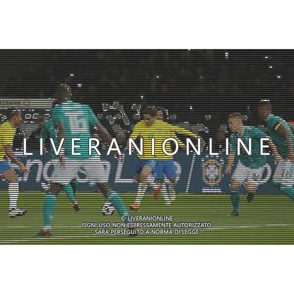 2018.03.27 Berlin Olympia Stadion Pilka nozna Mecz towarzyski sparing Niemcy - Brazylia N/z Philippe Coutinho Joshua Kimmich Foto Szymon Gorski / PressFocus 2018.03.27 Berlin Olympia Stadion Football Friendly game match Niemcy - Brazylia Philippe Coutinho Joshua Kimmich Credit: Szymon Gorski / PressFocus / NEWSPIX.PL --- Newspix.pl AG ALDO LIVERANI SAS ONLY ITALY