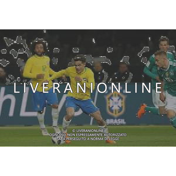 2018.03.27 Berlin Olympia Stadion Pilka nozna Mecz towarzyski sparing Niemcy - Brazylia N/z Philippe Coutinho Foto Szymon Gorski / PressFocus 2018.03.27 Berlin Olympia Stadion Football Friendly game match Niemcy - Brazylia Philippe Coutinho Credit: Szymon Gorski / PressFocus / NEWSPIX.PL --- Newspix.pl AG ALDO LIVERANI SAS ONLY ITALY
