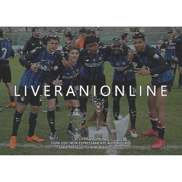 70mo Viareggio Cup Coppa Carnevale Finale Viareggio (PI) - 28.03.2018 Inter-Fiorentina Nella Foto:Belkheir Mouhamed - Danso - Rizzo Nicholas - Pompetti Marco - D’Amico Felice /Ph.Vitez-Ag. Aldo Liverani