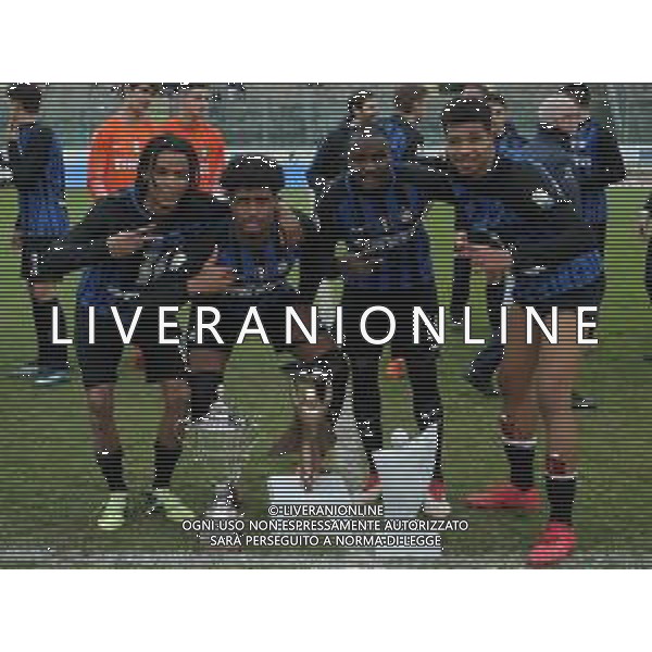 70mo Viareggio Cup Coppa Carnevale Finale Viareggio (PI) - 28.03.2018 Inter-Fiorentina Nella Foto:Belkheir Mouhamed - Danso - Rizzo Nicholas - Schiro’ Thomas /Ph.Vitez-Ag. Aldo Liverani