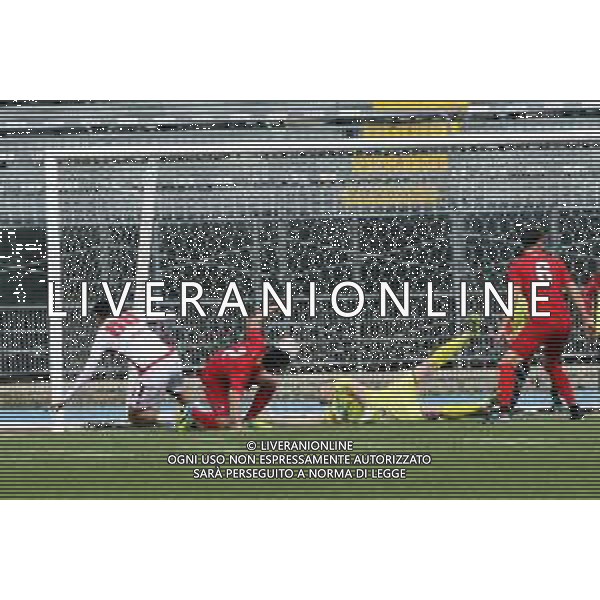29-03-2018 rimini-imolese calcio gol di traini michel rimini calcio FOTO GIANNI SANNA-AG ALDO LIVERANI SAS