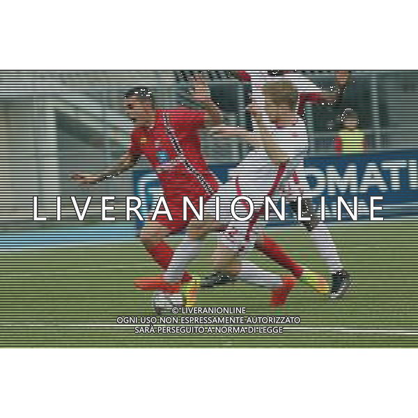 29-03-2018 rimini-imolese calcio fallo su garattonialessa dro rigore imolese calcio FOTO GIANNI SANNA-AG ALDO LIVERANI SAS