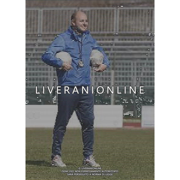 Primo allenamento del Santarcangelo Calcio con Karel Zeman 28/03/2018 ©Claudio Zamagni/Agenzia Aldo Liverani