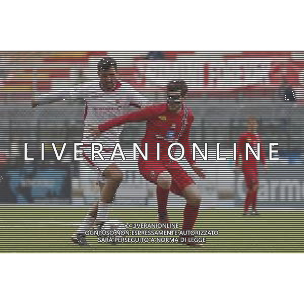 eRimini - Imolese Campionato di Calcio Serie D 29/03/2018 nella foto: Traini Michael e Carraro ©Claudio Zamagni/Agenzia Aldo Liverani