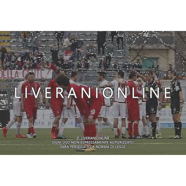 Rimini - Imolese Campionato di Calcio Serie D 29/03/2018 nella foto: esultanza finale del Rimini ©Claudio Zamagni/Agenzia Aldo Liverani / AGENZIA ALDO LIVERANI SAS