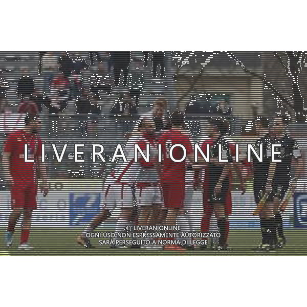 Rimini - Imolese Campionato di Calcio Serie D 29/03/2018 nella foto: esultanza finale del Rimini ©Claudio Zamagni/Agenzia Aldo Liverani / AGENZIA ALDO LIVERANI SAS