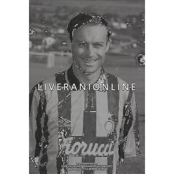 RETROSPETTIVA SALVATORE SCHILLACI CALCIATORE NELLA FOTO SALVATORE SCHILLACI CON LA MAGLIA DELL\'INTER 1992 AG ALDO LIVERANI SAS