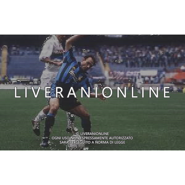 RETROSPETTIVA SALVATORE SCHILLACI CALCIATORE NELLA FOTO SALVATORE SCHILLACI CON LA MAGLIA DELL\'INTER AG ALDO LIVERANI SAS