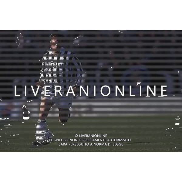RETROSPETTIVA SALVATORE SCHILLACI CALCIATORE NELLA FOTO SALVATORE SCHILLACI CON LA MAGLIA DELLA JUVENTUS AG ALDO LIVERANI SAS