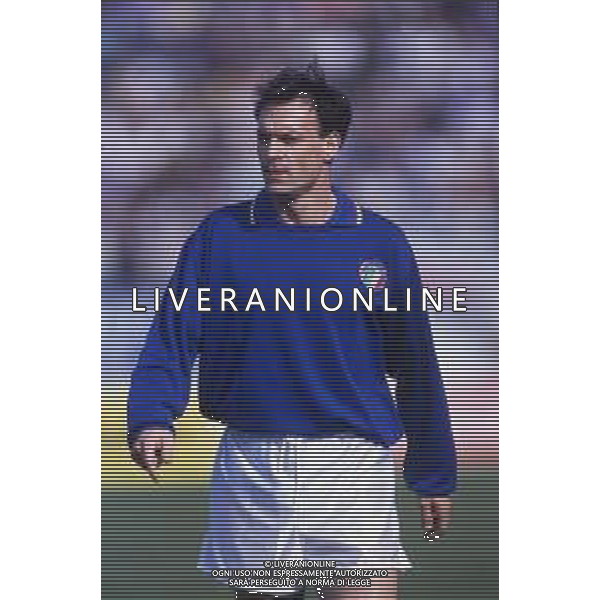 RETROSPETTIVA SALVATORE SCHILLACI CALCIATORE NELLA FOTO SALVATORE SCHILLACI CON LA MAGLIA DELLA NAZIONALE ITALIANA AG ALDO LIVERANI SAS
