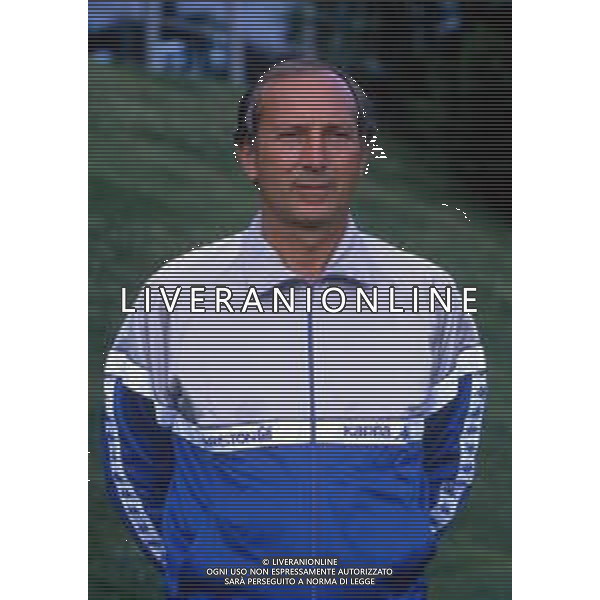RETROSPETTIVA RINO MARCHESI ALLENATORE NELLA FOTO RINO MARCHESI ALLENATORE JUVENTUS AG ALDO LIVERANI SAS