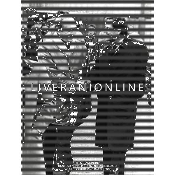 RETROSPETTIVA RINO MARCHESI ALLENATORE NELLA FOTO RINO MARCHESI CON GIOVANNI GALEONE AG ALDO LIVERANI SAS