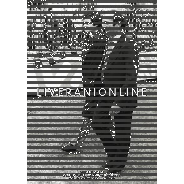 RETROSPETTIVA RINO MARCHESI ALLENATORE NELLA FOTO RINO MARCHESI CON MASSIMO GIACOMINI AG ALDO LIVERANI SAS