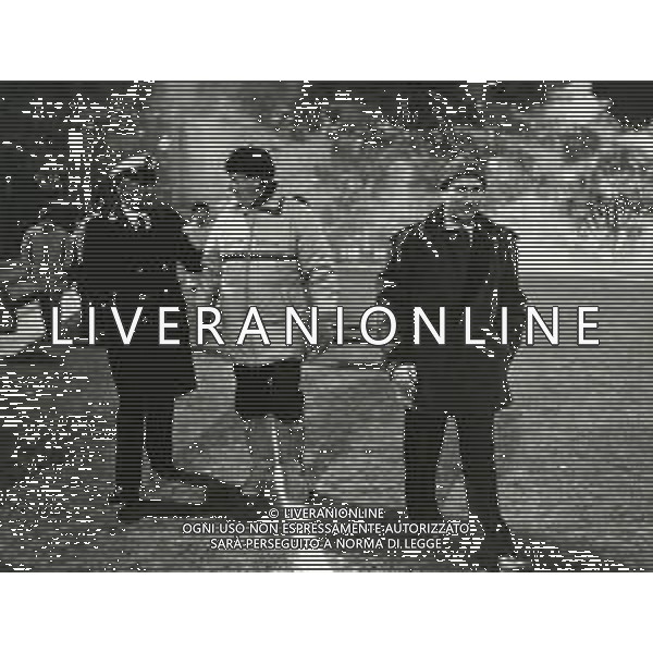 RETROSPETTIVA RINO MARCHESI ALLENATORE NELLA FOTO RINO MARCHESI CON NILS LIEDHOLM AG ALDO LIVERANI SAS