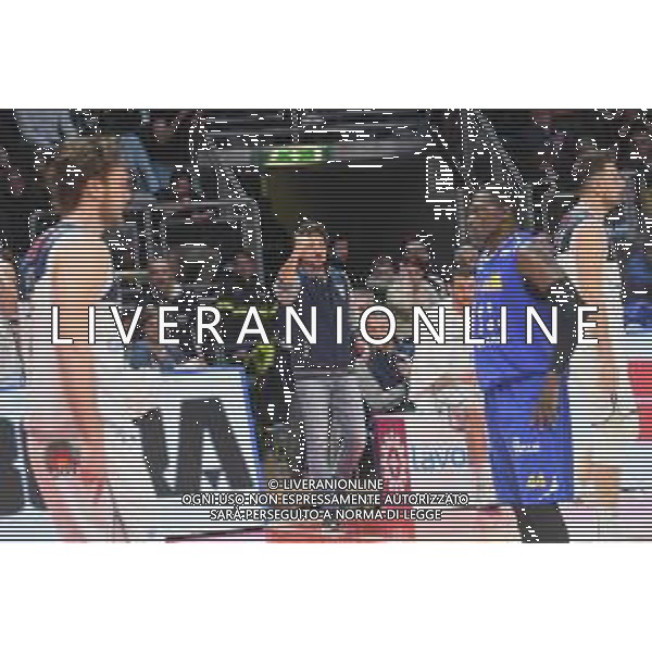 31-03-2018 BOLOGNA-FORTITUDO-MONTEGRANARO NELLA FOTO GIAN MARCO POZZECCO ALLENATORE FORTITUDO FOTO OPTIMA-AG ALDO LIVERANI SAS