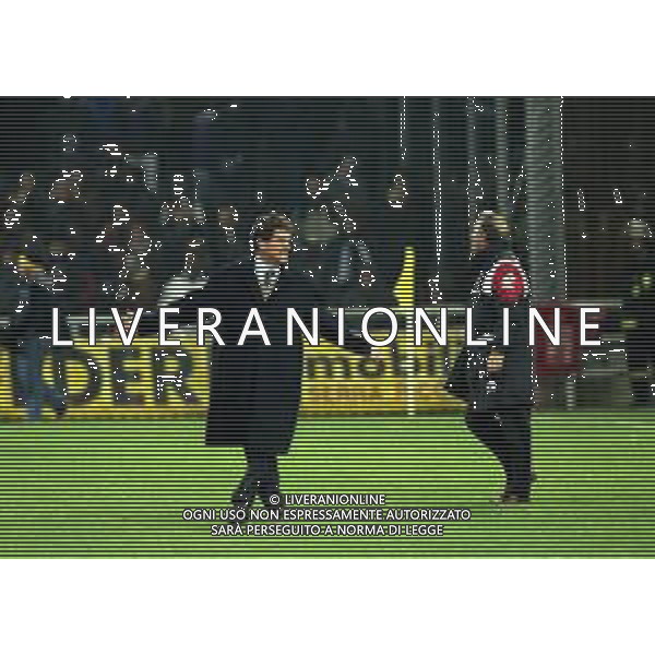 19-11-1997 GENOVA OTTAVI DI COPPA ITALIA SAMPDORIA MILAN 1-2 NELLA FOTO FABIO CAPELLO CON ITALO GALBIATI AG ALDO LIVERANI SAS