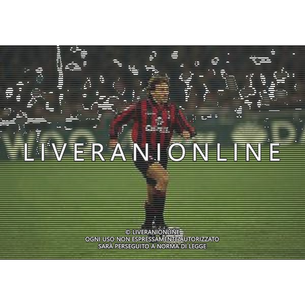 19-11-1997 GENOVA OTTAVI DI COPPA ITALIA SAMPDORIA MILAN 1-2 NELLA FOTO GIAMPIERO MAINI AG ALDO LIVERANI SAS