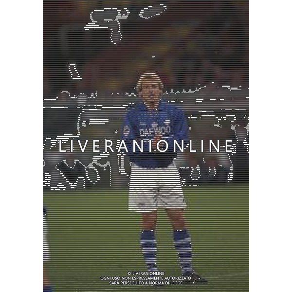 19-11-1997 GENOVA OTTAVI DI COPPA ITALIA SAMPDORIA MILAN 1-2 NELLA FOTO JURGHEN KLINSMANN AG ALDO LIVERANI SAS