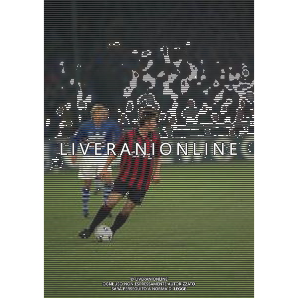 19-11-1997 GENOVA OTTAVI DI COPPA ITALIA SAMPDORIA MILAN 1-2 NELLA FOTO ZVONIMIR BOBAN AG ALDO LIVERANI SAS