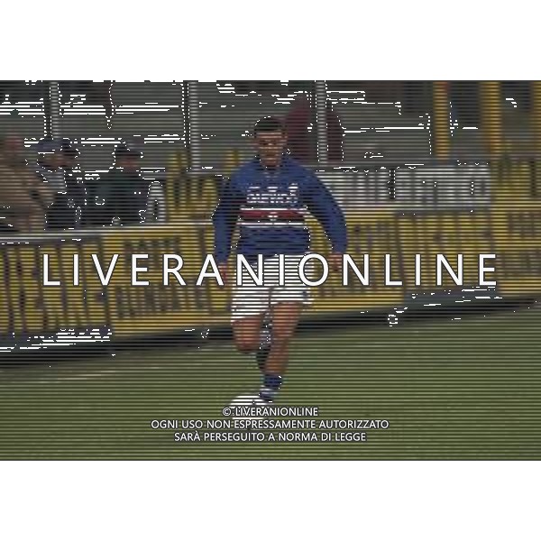 19-11-1997 GENOVA OTTAVI DI COPPA ITALIA SAMPDORIA MILAN 1-2 NELLA FOTO DAVID BALLERI AG ALDO LIVERANI SAS