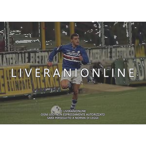 19-11-1997 GENOVA OTTAVI DI COPPA ITALIA SAMPDORIA MILAN 1-2 NELLA FOTO DAVID BALLERI AG ALDO LIVERANI SAS