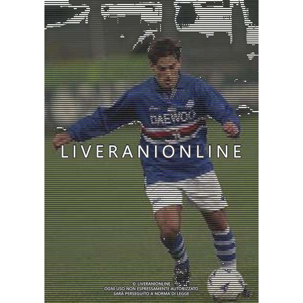 19-11-1997 GENOVA OTTAVI DI COPPA ITALIA SAMPDORIA MILAN 1-2 NELLA FOTO VINCENZO MONTELLA AG ALDO LIVERANI SAS