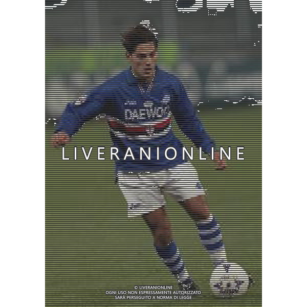 19-11-1997 GENOVA OTTAVI DI COPPA ITALIA SAMPDORIA MILAN 1-2 NELLA FOTO VINCENZO MONTELLA AG ALDO LIVERANI SAS
