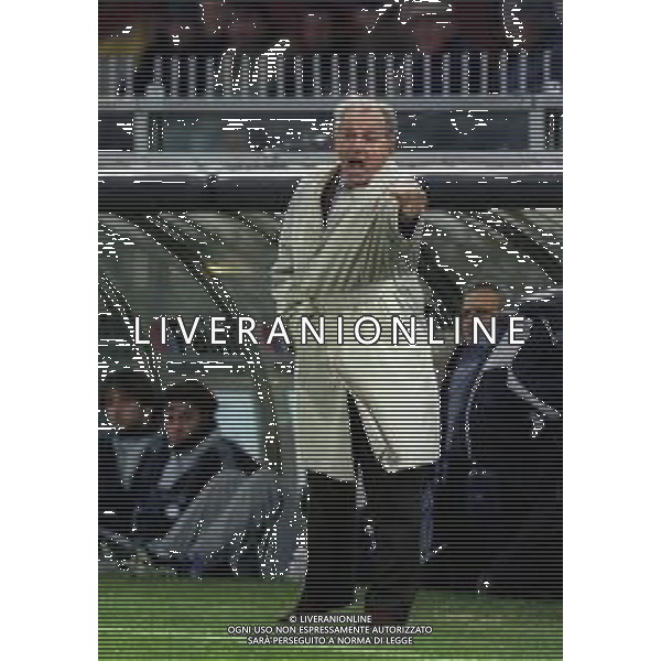 19-11-1997 GENOVA OTTAVI DI COPPA ITALIA SAMPDORIA MILAN 1-2 NELLA FOTO VUJADIN BOSKOV ALLENATORE SAMPDORIA AG ALDO LIVERANI SAS