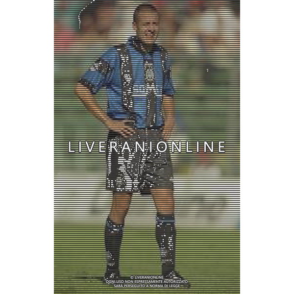06-09-1998 BERGAMO-CAMPIONATO DI CALCIO SERIE B ATALANTA GENOA 1-0 NELLA FOTO MICHELE COSSATO AG ALDO LIVERANI SAS