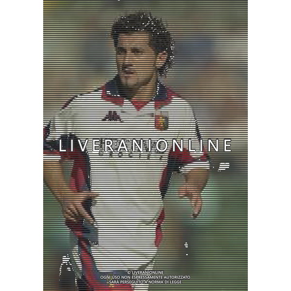 06-09-1998 BERGAMO-CAMPIONATO DI CALCIO SERIE B ATALANTA GENOA 1-0 NELLA FOTO SEBASTIANO VECCHIOLA AG ALDO LIVERANI SAS