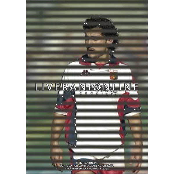 06-09-1998 BERGAMO-CAMPIONATO DI CALCIO SERIE B ATALANTA GENOA 1-0 NELLA FOTO SEBASTIANO VECCHIOLA AG ALDO LIVERANI SAS
