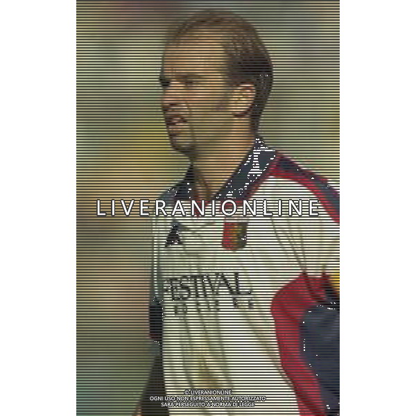 06-09-1998 BERGAMO-CAMPIONATO DI CALCIO SERIE B ATALANTA GENOA 1-0 NELLA FOTO FEDERICO GIAMPAOLO AG ALDO LIVERANI SAS