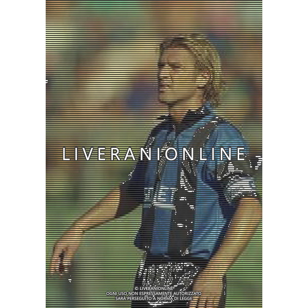 06-09-1998 BERGAMO-CAMPIONATO DI CALCIO SERIE B ATALANTA GENOA 1-0 NELLA FOTO MASSIMO CARRERA AG ALDO LIVERANI SAS