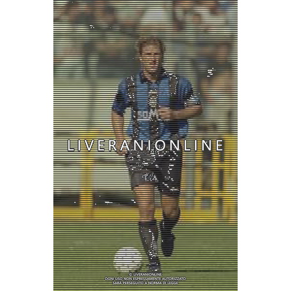 06-09-1998 BERGAMO-CAMPIONATO DI CALCIO SERIE B ATALANTA GENOA 1-0 NELLA FOTO MASSIMO CARRERA AG ALDO LIVERANI SAS
