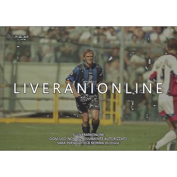06-09-1998 BERGAMO-CAMPIONATO DI CALCIO SERIE B ATALANTA GENOA 1-0 NELLA FOTO MASSIMO CARRERA AG ALDO LIVERANI SAS