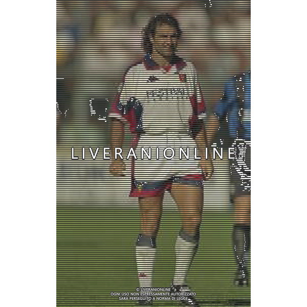06-09-1998 BERGAMO-CAMPIONATO DI CALCIO SERIE B ATALANTA GENOA 1-0 NELLA FOTO COSIMO FRANCIOSO AG ALDO LIVERANI SAS