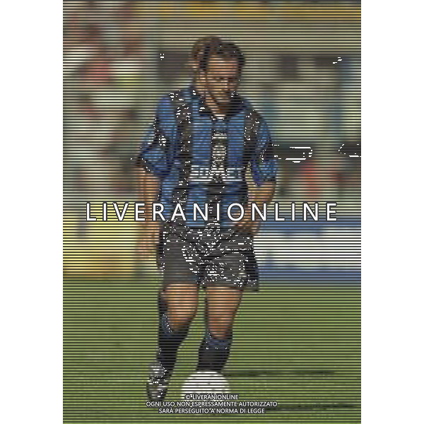06-09-1998 BERGAMO-CAMPIONATO DI CALCIO SERIE B ATALANTA GENOA 1-0 NELLA FOTO FABIO GALLO AG ALDO LIVERANI SAS