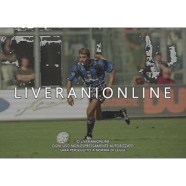 06-09-1998 BERGAMO-CAMPIONATO DI CALCIO SERIE B ATALANTA GENOA 1-0 NELLA FOTO SEBASTIANO SIVIGLIA AG ALDO LIVERANI SAS