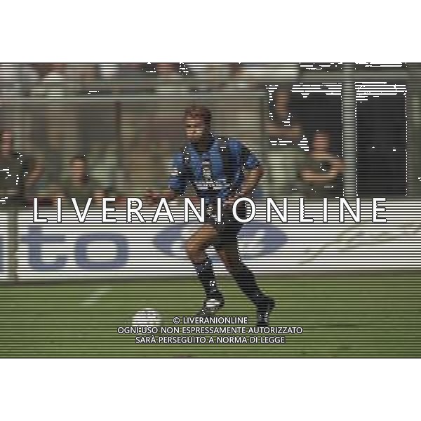 06-09-1998 BERGAMO-CAMPIONATO DI CALCIO SERIE B ATALANTA GENOA 1-0 NELLA FOTO SEBASTIANO SIVIGLIA AG ALDO LIVERANI SAS