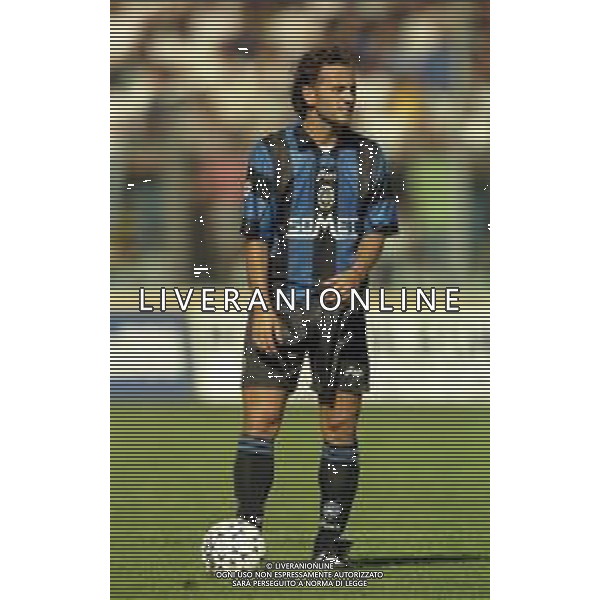 06-09-1998 BERGAMO-CAMPIONATO DI CALCIO SERIE B ATALANTA GENOA 1-0 NELLA FOTO FABIO GALLO AG ALDO LIVERANI SAS